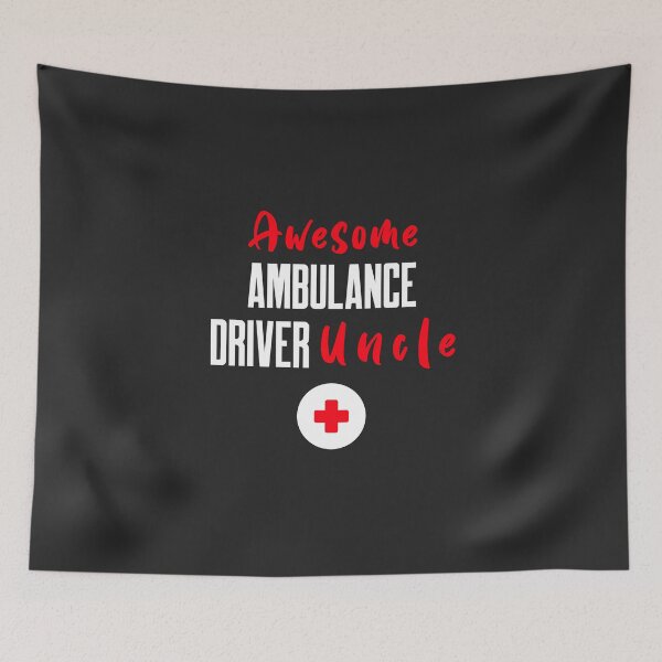 Item preview, Funny Awesome Ambulance Driver Uncle - Paramedic EMT Gift designed and sold by EricJP.