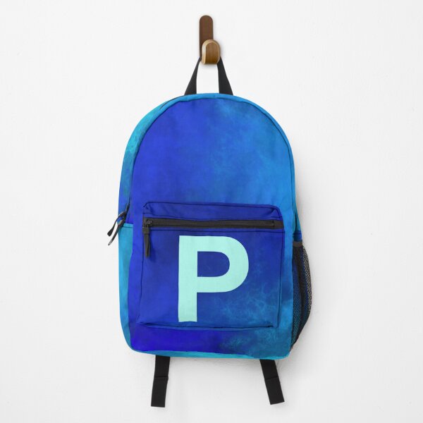 Item preview, Cosmic Fire Blue Alphabet P designed and sold by geoceltic.