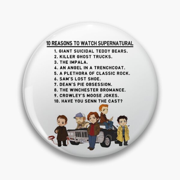 Item preview, Copy of 10 Reasons To Watch Supernatural designed and sold by MelodyMontana.