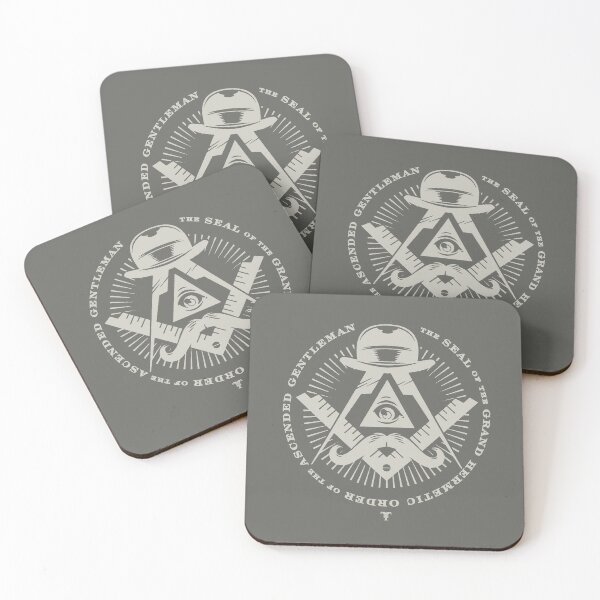 Item preview, Seal of the Ascended Gentleman – White designed and sold by Rian Hughes.