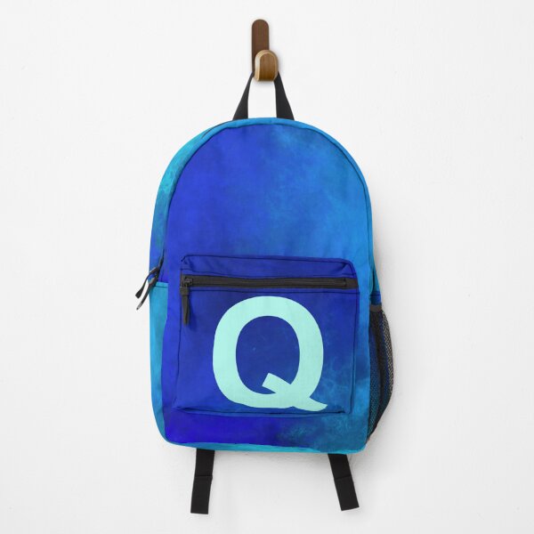 Item preview, Cosmic Fire Blue Alphabet Q designed and sold by geoceltic.