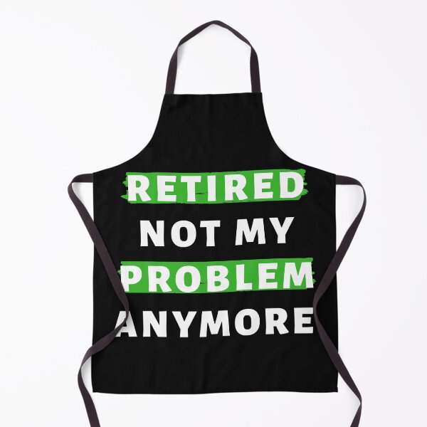 Item preview, Retired Not My Problem AnyMore In White designed and sold by Indra Agrawal.