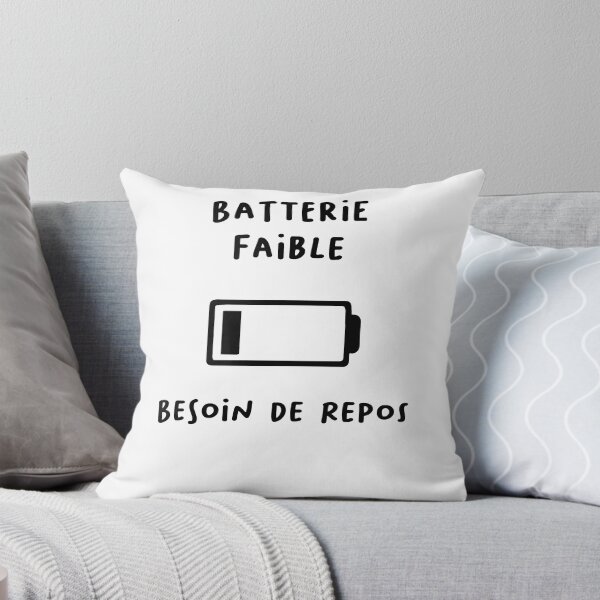 Aperçu de l'œuvre Batterie faible repos créée et vendue par Catcrea.