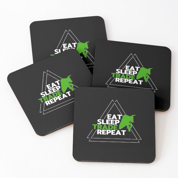 Item preview, Eat Sleep Trade Repeat designed and sold by ReichBourne.