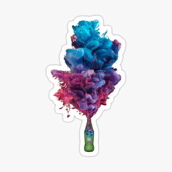 Future DS2 album cover - Dirty Sprite 2 artwork with Sprite bottle Sticker