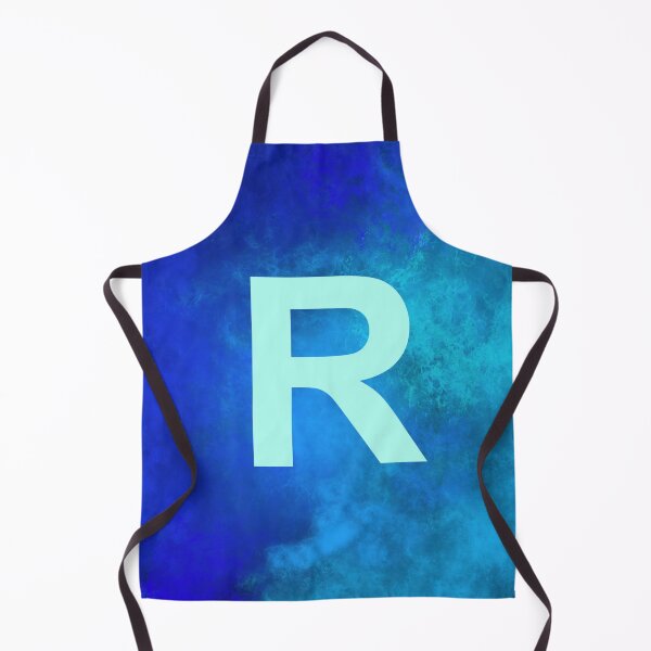 Item preview, Cosmic Fire Blue Alphabet R designed and sold by geoceltic.