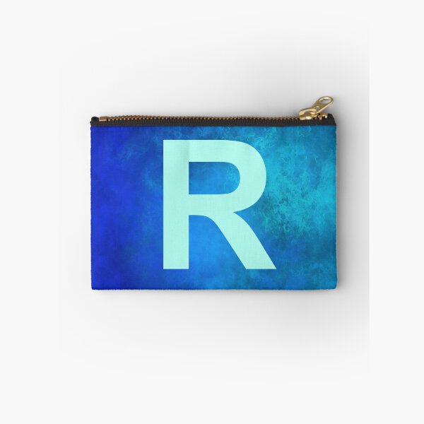Item preview, Cosmic Fire Blue Alphabet R designed and sold by geoceltic.