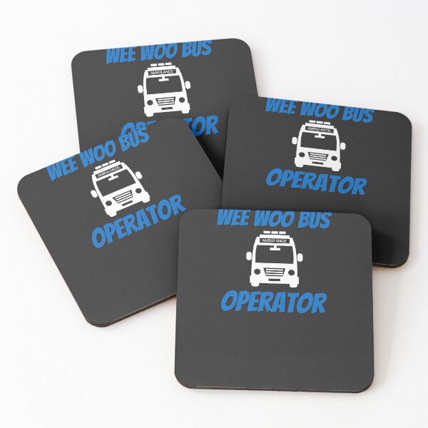 Item preview, Funny Wee Woo Bus Operator - Ambulance Driver EMT Gift designed and sold by EricJP.