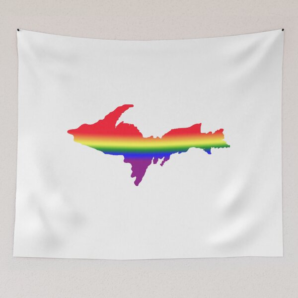 Item preview, The UP Gay Pride Flag designed and sold by SantaLisaPier.