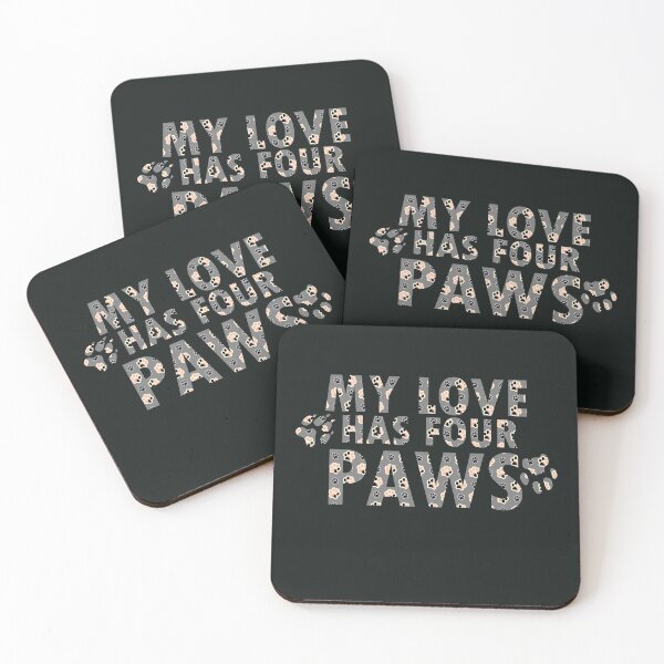 Item preview, my valentine has paws gifts for pets owners lovers designed and sold by 0umStore.