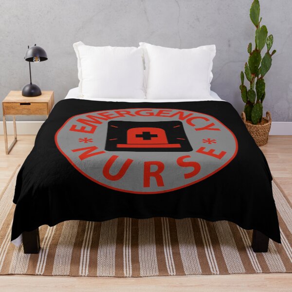 Item preview, emergency nurse logo designed and sold by doctors-apparel.