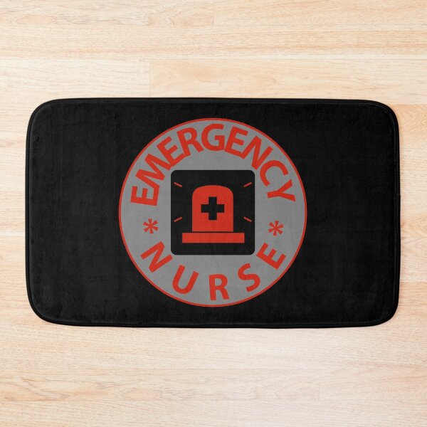 Item preview, emergency nurse logo designed and sold by doctors-apparel.