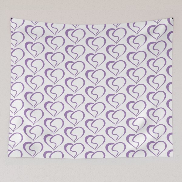 Item preview, Abstract hand drawn lila Heart #vc-114-5 designed and sold by flexycreatives.