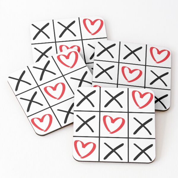 Item preview, Tic Tac Toe Valentines Day designed and sold by MiracleByPat.