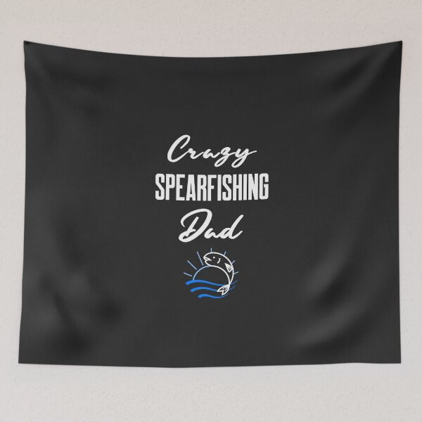 Item preview, Funny Crazy Spearfishing Dad - Scuba Diving Ocean gift designed and sold by EricJP.