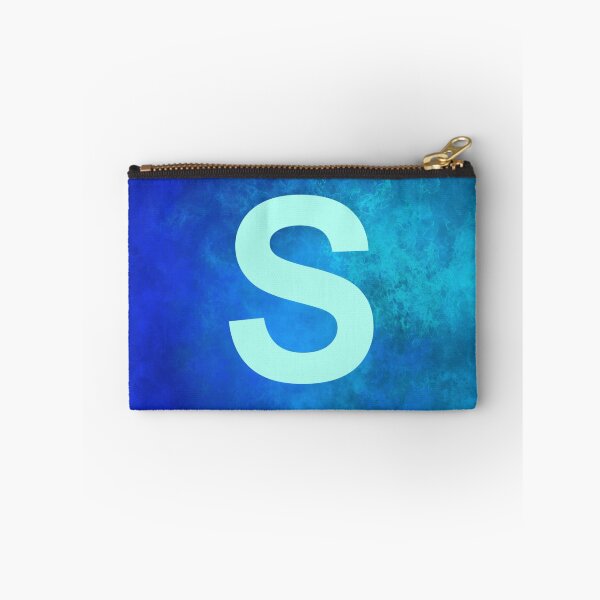 Item preview, Cosmic Fire Blue Alphabet S designed and sold by geoceltic.