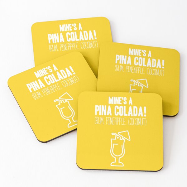 Item preview, Pina Colada Cocktail - Mine's a Pina Colada designed and sold by TreacleMustard.