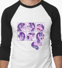 Starlight Glimmer - Faces Men's Baseball ¾ T-Shirt