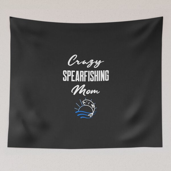 Item preview, Funny Crazy Spearfishing Mom - Scuba Diving Ocean gift designed and sold by EricJP.