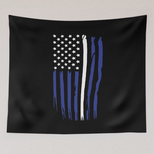 Item preview, Thin White Line American Flag EMS EMT Paramedic  designed and sold by Vanover Designs.