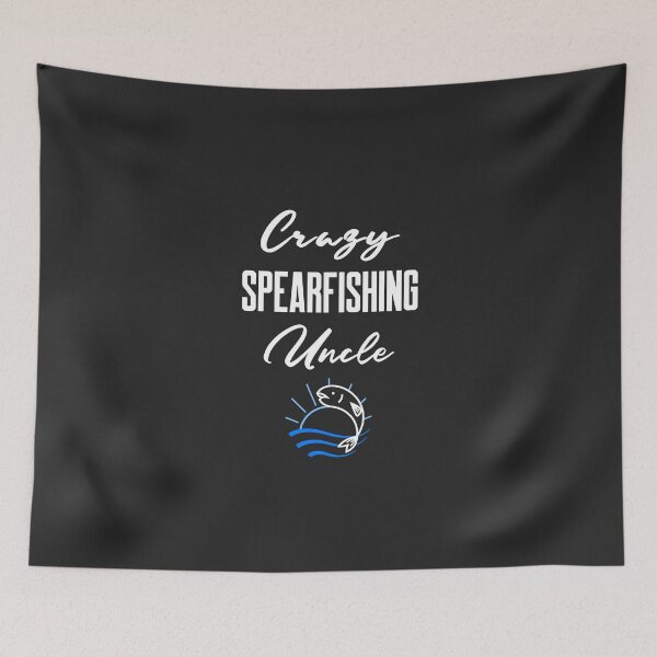 Item preview, Funny Crazy Spearfishing Uncle - Scuba Diving Ocean gift designed and sold by EricJP.
