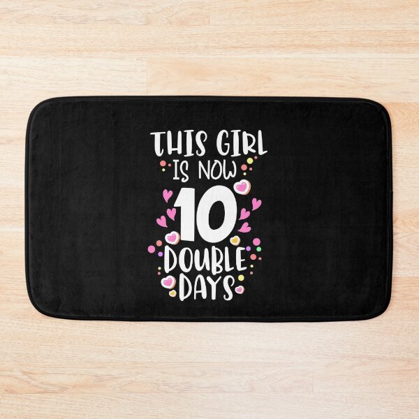 Item preview, This Girl Is Now 10 Double Digits shirt 10th birthday gifts designed and sold by dianoo.