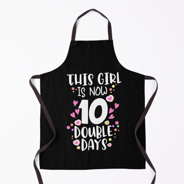 Item preview, This Girl Is Now 10 Double Digits shirt 10th birthday gifts designed and sold by dianoo.