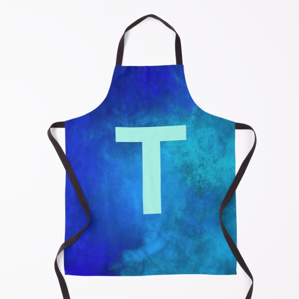 Item preview, Cosmic Fire Blue Alphabet T designed and sold by geoceltic.