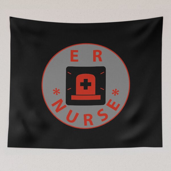 Item preview, er nurse logo designed and sold by doctors-apparel.