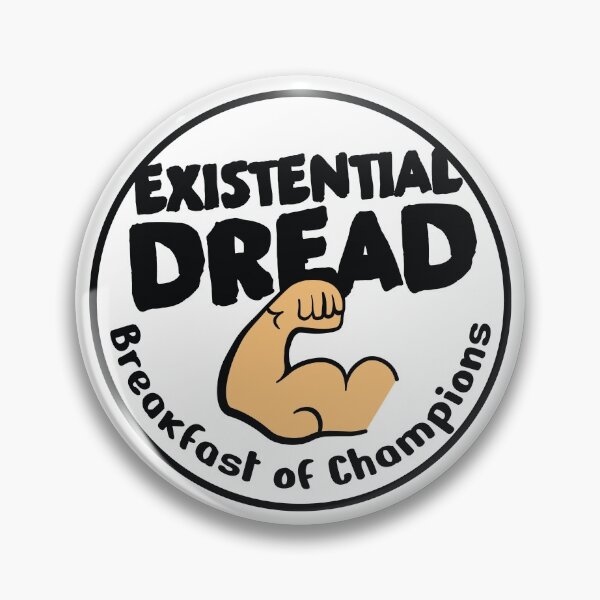 Item preview, Existential Dread: Breakfast of Champions (Black) designed and sold by phant0mm.