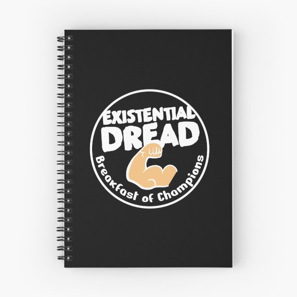 Item preview, Existential Dread: Breakfast of Champions (White) designed and sold by phant0mm.