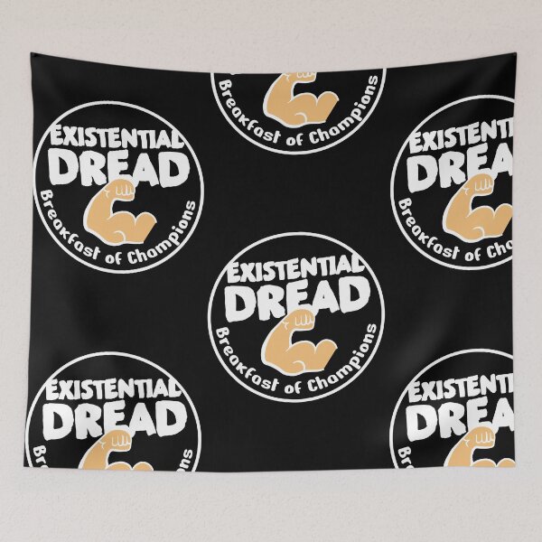 Item preview, Existential Dread: Breakfast of Champions (White) designed and sold by phant0mm.