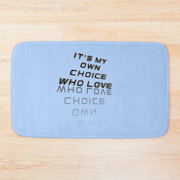 Item preview, *It's my own choice who love* designed and sold by ITALY-Roselli-.