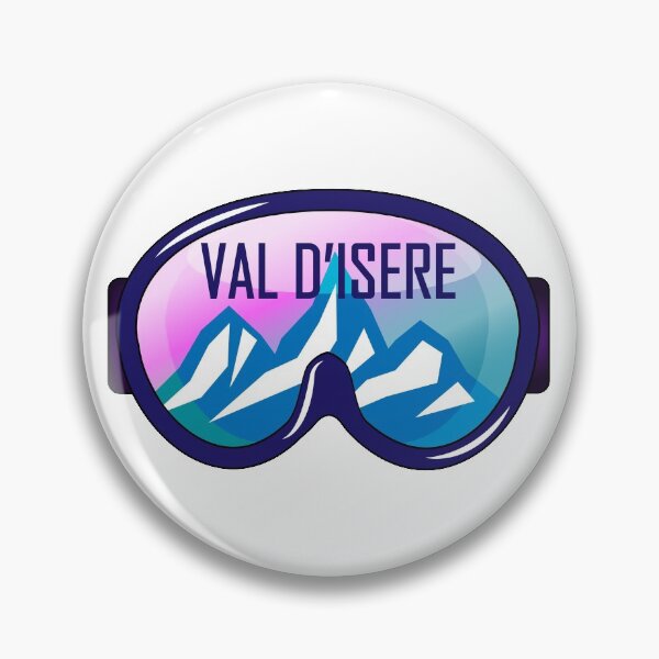 Item preview, Val D’isere French Mountain Ski Resort  designed and sold by VikiQuick.