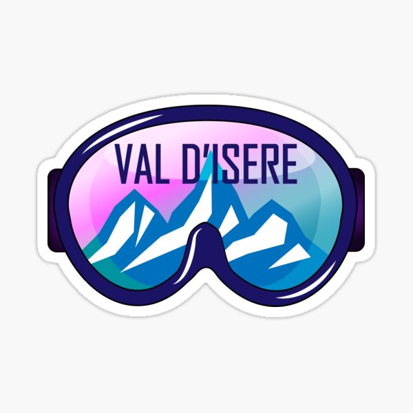 Item preview, Val D’isere French Mountain Ski Resort  designed and sold by VikiQuick.