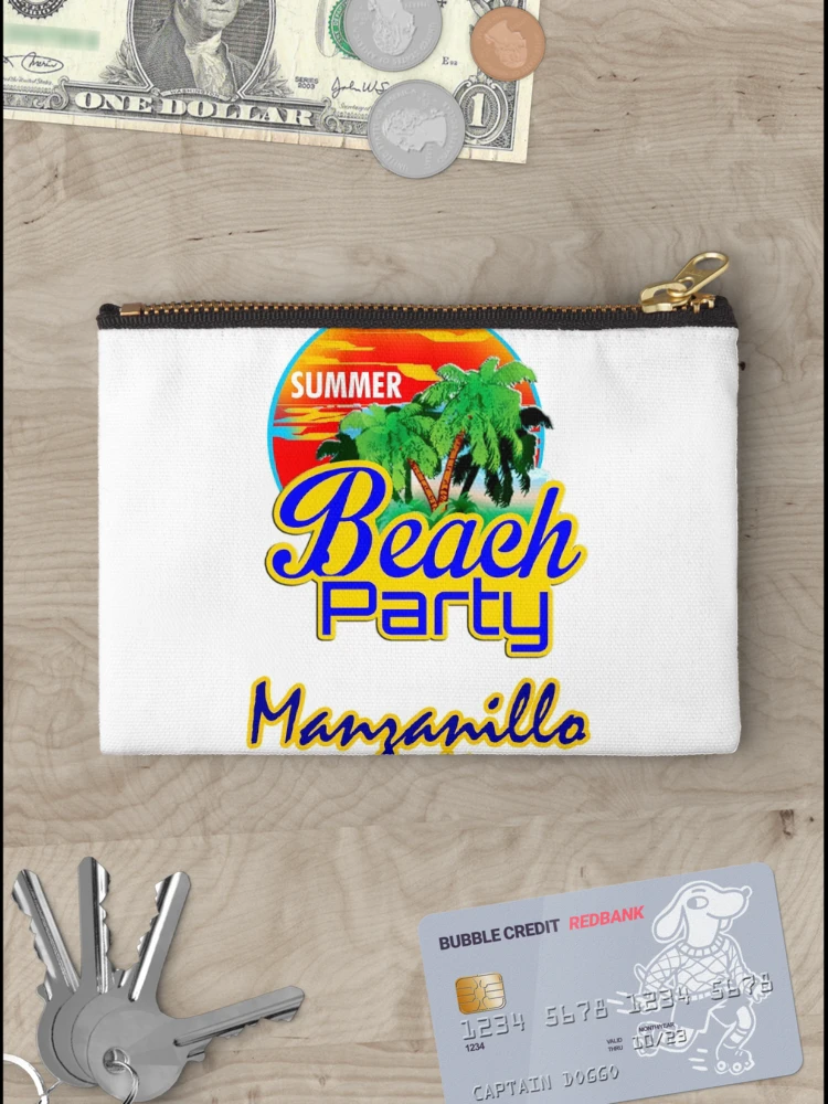 Thumbnail 3 of 4, Zipper Pouch, Manzanillo, Mexican Riviera designed and sold by dejava.