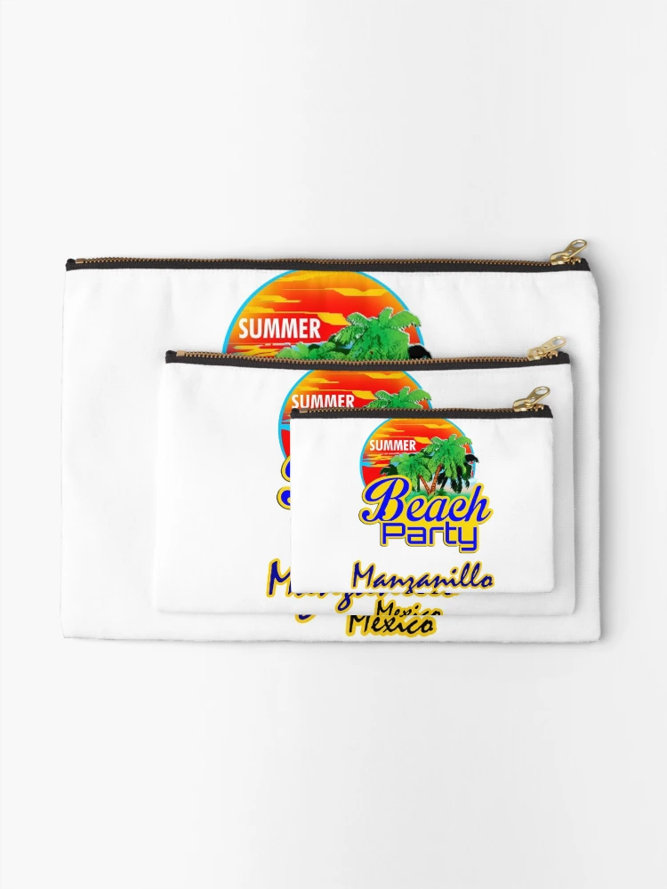 Thumbnail 2 of 4, Zipper Pouch, Manzanillo, Mexican Riviera designed and sold by dejava.