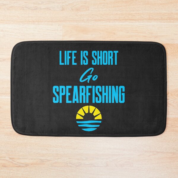 Item preview, Funny Life Is Short Go Spearfishing - Scuba Diving Ocean gift designed and sold by EricJP.