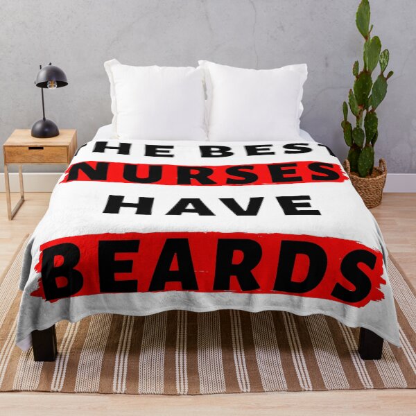 Item preview, The Best Nurses have Beards In Black designed and sold by Indra Agrawal.