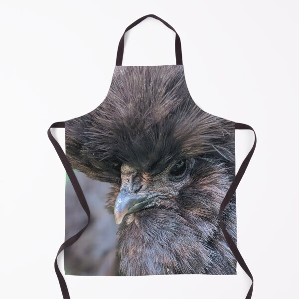 Item preview, Adorable Silkie Chicken, Cute Black Silkies Close Up designed and sold by PrettyLittlePic.