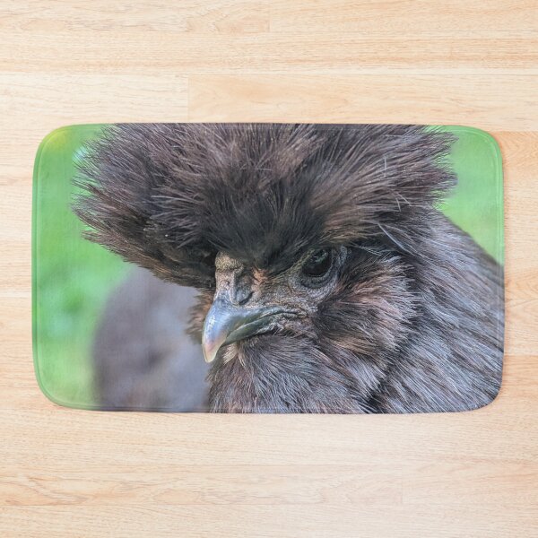 Item preview, Adorable Silkie Chicken, Cute Black Silkies Close Up designed and sold by PrettyLittlePic.