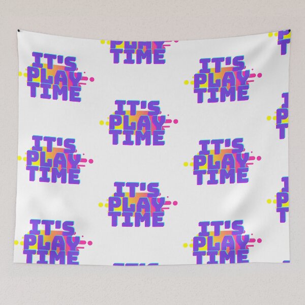 Item preview, It's Play Time (White) designed and sold by Grathicks.