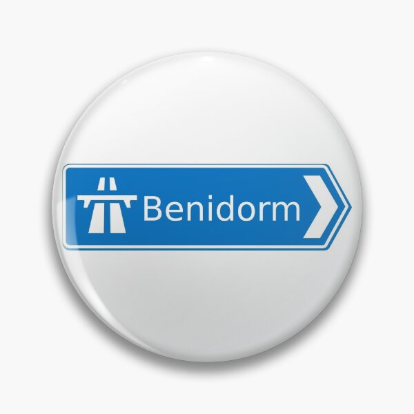 Item preview, Benidorm Road Sign designed and sold by Rag-Dog.