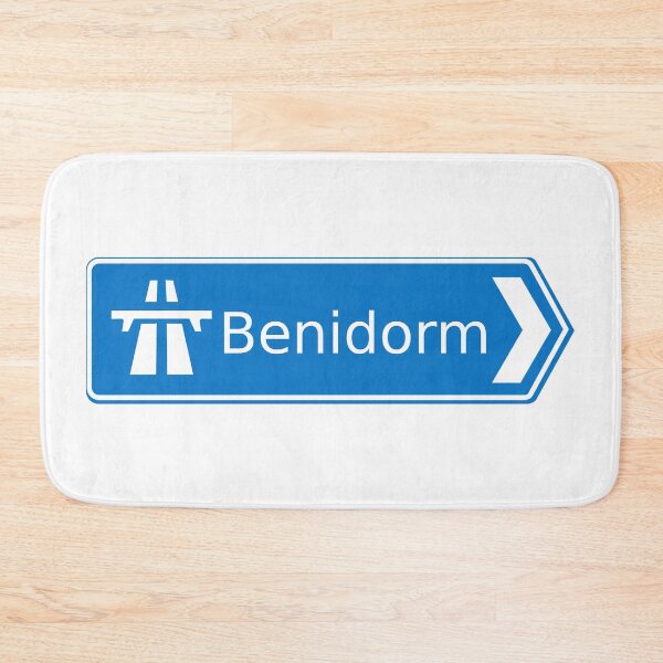 Item preview, Benidorm Road Sign designed and sold by Rag-Dog.