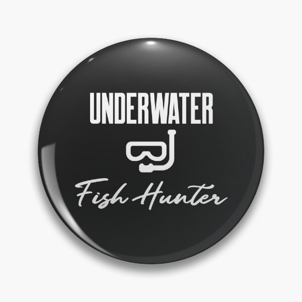 Item preview, Funny Underwater Fish Hunter - Spearfishing Diving Ocean gift designed and sold by EricJP.