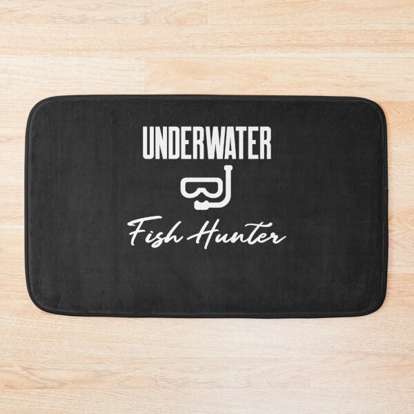 Item preview, Funny Underwater Fish Hunter - Spearfishing Diving Ocean gift designed and sold by EricJP.