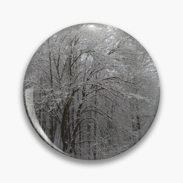 Item preview, Snow Covered Trees on a Cold Winter Day Landscape  designed and sold by PrettyLittlePic.