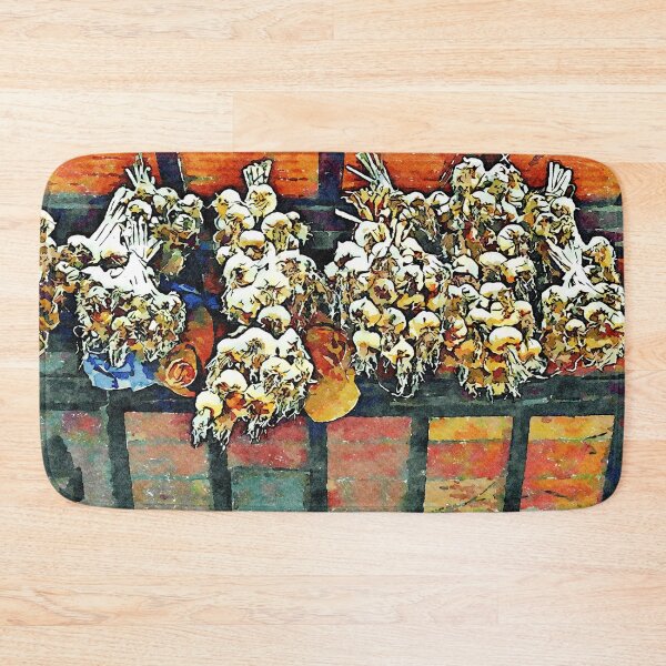Item preview, Hortus Conclusus: garlic braids hang in the attic designed and sold by Giuseppe Cocco.