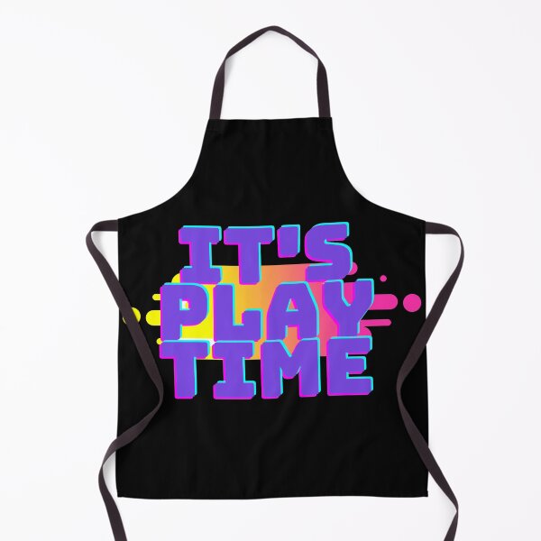 Item preview, It's Play Time (Black) designed and sold by Grathicks.