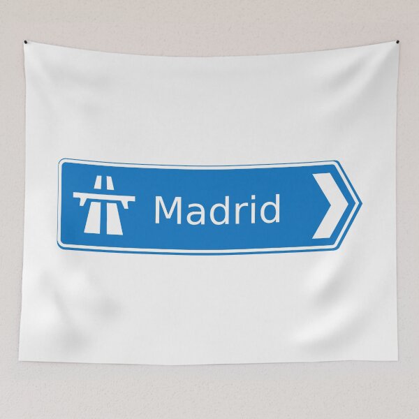 Item preview, Madrid Road Sign designed and sold by Rag-Dog.